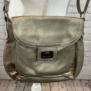 SIMPLY VERA/VERA WANG Shoulder Bag Small Pewter